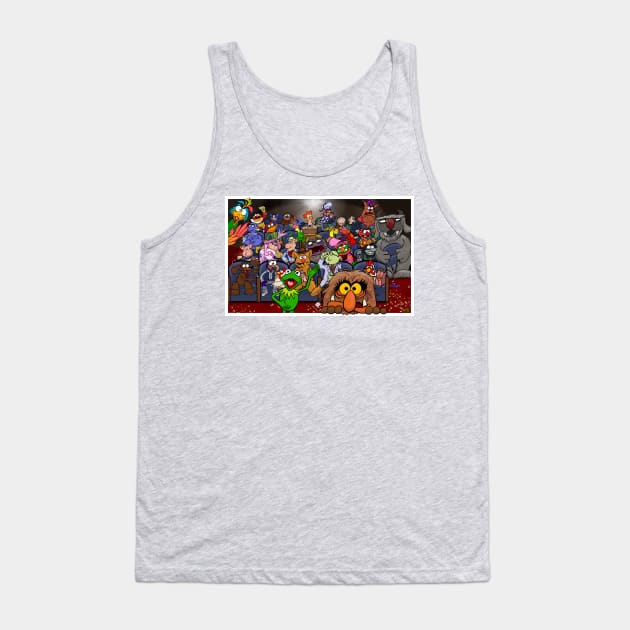 The Muppet Movie Theater Tank Top by UzzyWorks